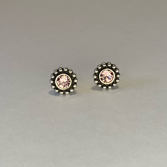 Brighton Twinkle Mini Post Rose Earrings - Picture 4 of 11